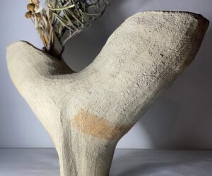 Sculpture queue de baleine